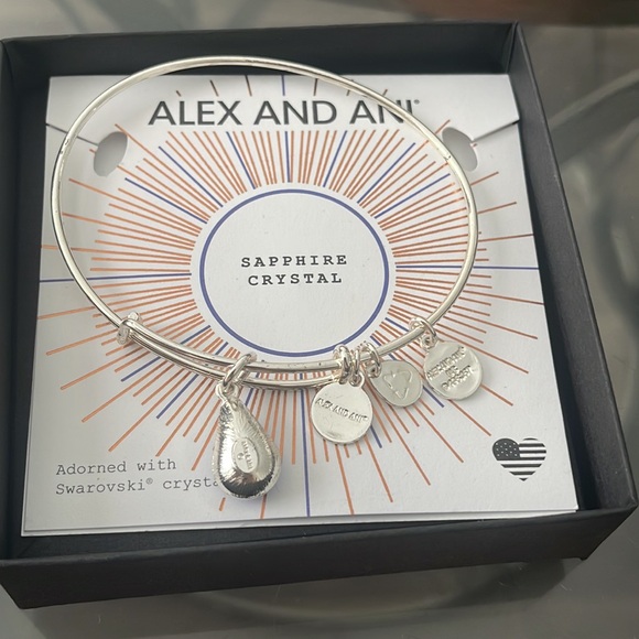 alex and ani swarovski sapphire crystal - Picture 5 of 10